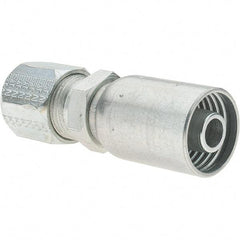 Value Collection - Male Steel Hydraulic Hose Flareless Tube Rigid Ermeto 7000 Series - -8 Hose Size, 1/2" Hose Diam - Americas Industrial Supply