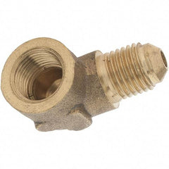Value Collection - Brass & Chrome Pipe Fittings Type: Elbow Fitting Size: 3/16 x 1/8 - Americas Industrial Supply