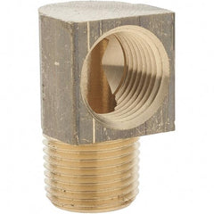 Value Collection - Brass & Chrome Pipe Fittings Type: 90 Street Elbow Fitting Size: 3/8 x 3/8 - Americas Industrial Supply