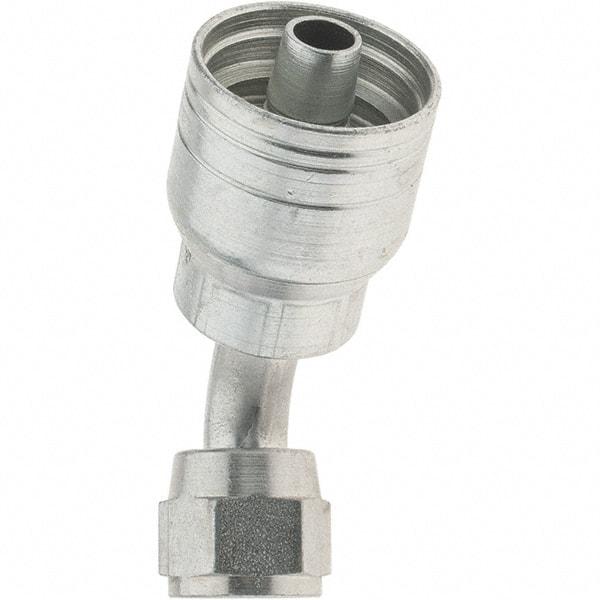 Value Collection - 9/16-18 JIC Steel Hydraulic Hose Female 37° Swivel Elbow - -6 Hose Size, 3/8" Hose Diam, Series TTC - Americas Industrial Supply