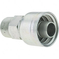 Value Collection - 3/4-14 NPT Steel Hydraulic Hose Male Hose End - -12 Hose Size, 3/4" Hose Diam, Series TTC - Americas Industrial Supply