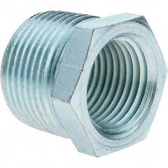Value Collection - Class 150, 3/4 x 1/2" Galvanized Pipe Hex Bushing - Threaded, Malleable Iron - Americas Industrial Supply