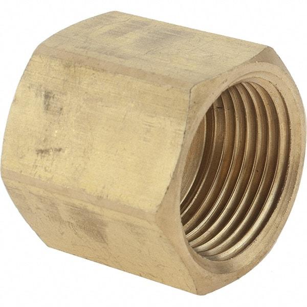 Value Collection - 3/4 x 3/4 Garden Hose Adapter - Brass, Female Hose to Female Pipe Connector - Americas Industrial Supply