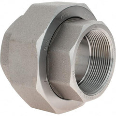 Value Collection - Size 2", Class 3,000, Forged Carbon Steel Black Pipe Union - NPT End Connection - Americas Industrial Supply