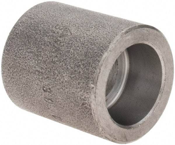 Value Collection - Size 3/8", Class 3,000, Forged Carbon Steel Black Pipe Coupling - Socket Weld End Connection - Americas Industrial Supply