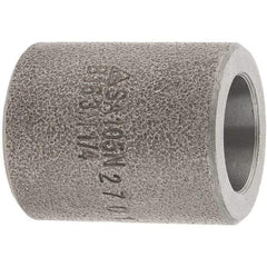 Value Collection - Size 1/4", Class 3,000, Forged Carbon Steel Black Pipe Coupling - Socket Weld End Connection - Americas Industrial Supply