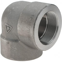 Value Collection - Size 2", Class 3,000, Forged Carbon Steel Black Pipe 90° Elbow - NPT End Connection - Americas Industrial Supply
