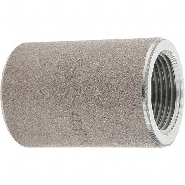 Value Collection - Size 3/4", Class 3,000, Forged Carbon Steel Black Pipe Coupling - NPT End Connection - Americas Industrial Supply