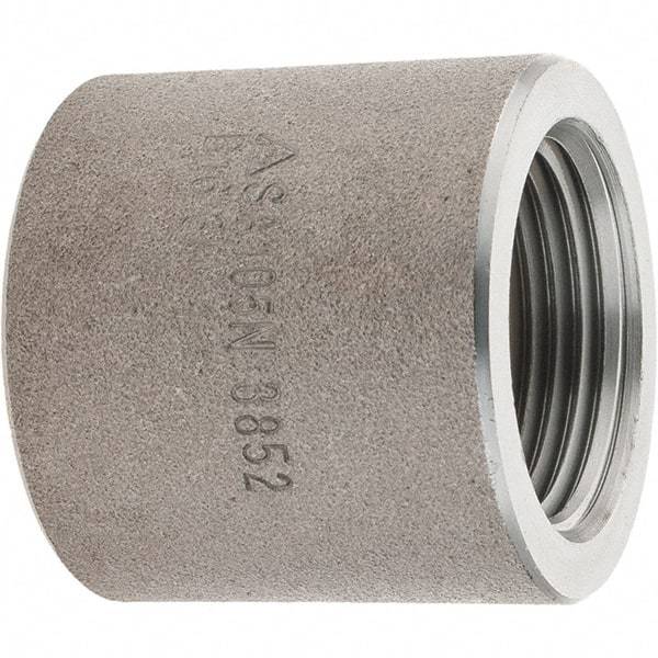 Value Collection - Size 1", Class 3,000, Forged Carbon Steel Black Pipe Cap - NPT End Connection - Americas Industrial Supply