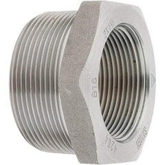 Value Collection - Size 2 x 1-1/2", Class 3,000, Forged Carbon Steel Black Pipe Bushing - NPT End Connection - Americas Industrial Supply