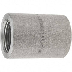 Value Collection - Size 1 x 3/4", Steel Black Pipe Reducing Coupling - 3,000 psi, Threaded (NPT) End Connection - Americas Industrial Supply