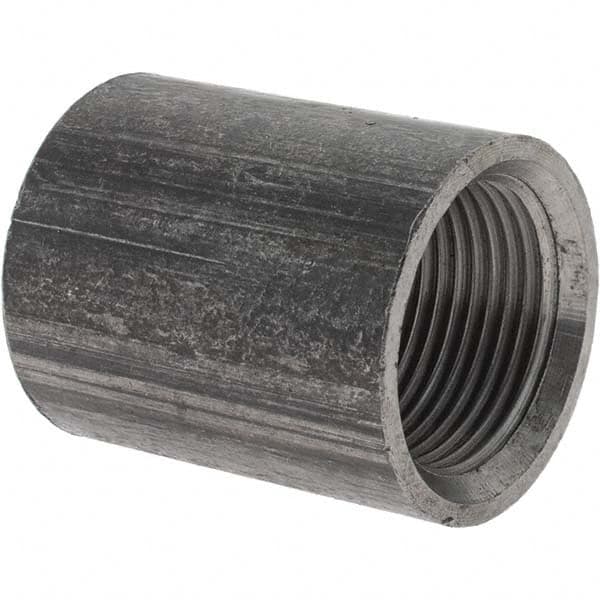 Value Collection - Size 3/4", Class 150, Malleable Iron Black Pipe Coupling - 150 psi, Threaded End Connection - Americas Industrial Supply