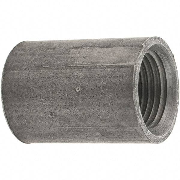 Value Collection - Size 1/2", Class 150, Malleable Iron Black Pipe Coupling - 150 psi, Threaded End Connection - Americas Industrial Supply