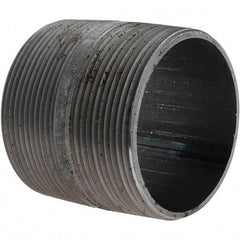 Value Collection - Schedule 40, 3" Diam x 3" Long Pipe Nipple - Threaded - Americas Industrial Supply