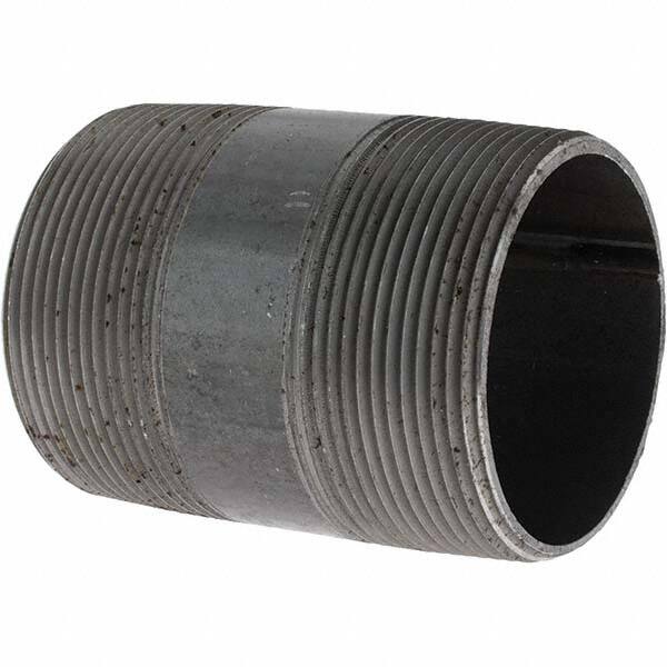 Value Collection - Schedule 40, 3" Diam x 4-1/2" Long Pipe Nipple - Threaded - Americas Industrial Supply