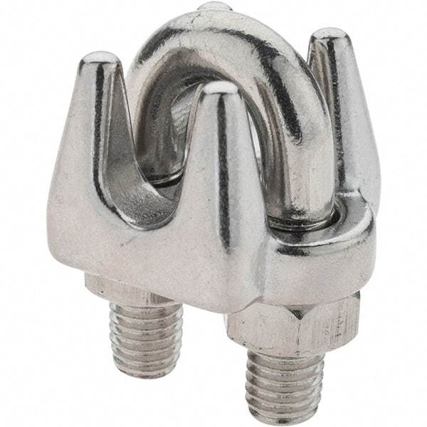 Value Collection - 5/16" Wire Rope Clips - Stainless Steel - Americas Industrial Supply