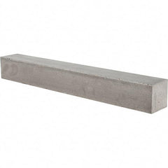 Value Collection - 12" Long x 1-1/2" High x 1-1/2" Wide, Plain Steel Oversized Key Stock - Cold Drawn Steel - Americas Industrial Supply