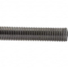 Value Collection - M30x3.50 1m Long, Steel Metric Threaded Rod - Uncoated - Americas Industrial Supply