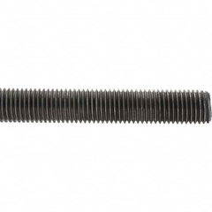 Value Collection - M20x2.5 1m Long, Steel Metric Threaded Rod - Zinc-Plated Finish - Americas Industrial Supply