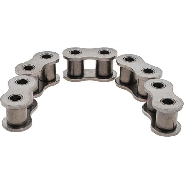 Value Collection - ANSI 60, Roller Chain Link - For Use with Stainless Steel Single Strand Chain - Americas Industrial Supply