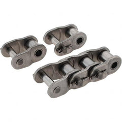 Value Collection - ANSI 60, Roller Chain Offset Link - For Use with Stainless Steel Single Strand Chain - Americas Industrial Supply