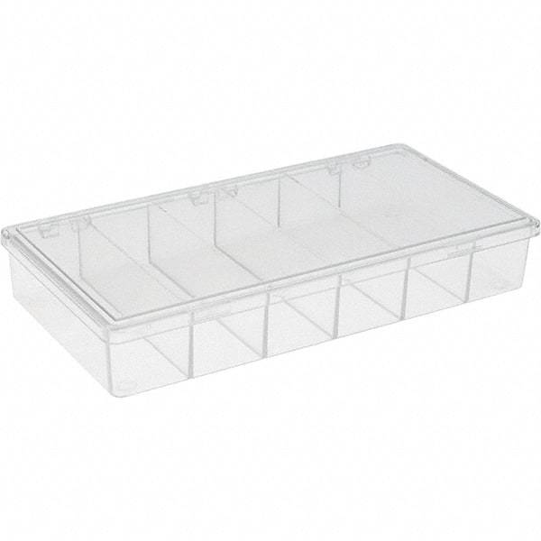 Value Collection - 8-1/4" Wide x 1-3/8" High x 4-1/4" Deep, Small Parts Storage Box - Plastic Frame - Americas Industrial Supply
