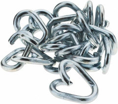 Value Collection - Zinc Plated Carbon Steel Open End Link - 3/16" Diameter, 240 Lb Load Limit - Americas Industrial Supply