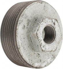 Value Collection - Class 150, 2-1/2 x 1/2" Galvanized Pipe Hex Bushing - Threaded, Malleable Iron - Americas Industrial Supply