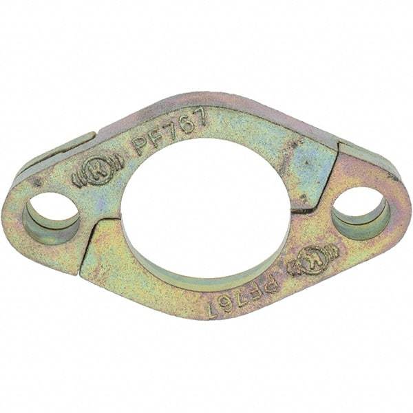 Value Collection - 1-1/4 Pipe Thread Railroad Pneumatic Hose Flange - Railroad Interchange - Americas Industrial Supply