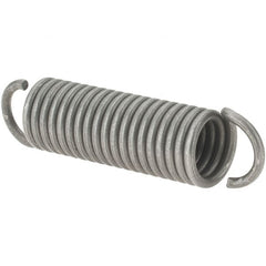 Value Collection - 11/32" OD, Steel Extension Spring - 15 Lb/In Rating - Americas Industrial Supply