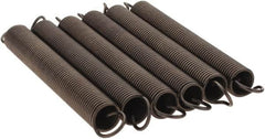 Value Collection - 3/8" OD, Steel Extension Spring - 1.9 Lb/In Rating - Americas Industrial Supply