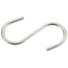 Value Collection - Trade Size 536, Carbon Steel Bright Zinc S-Hook - Americas Industrial Supply