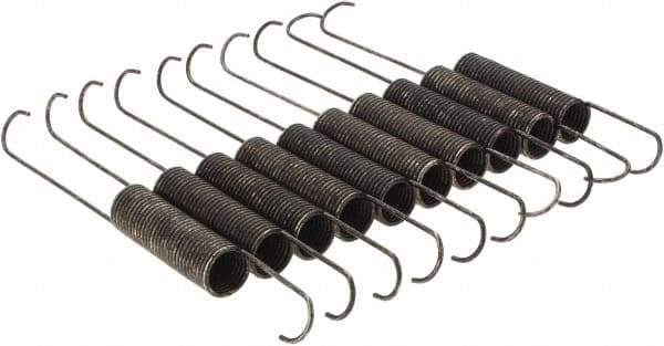Value Collection - 5/8" OD, Steel Extension Spring - Americas Industrial Supply