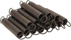 Value Collection - 3/8" OD, Steel Extension Spring - 2.1 Lb/In Rating - Americas Industrial Supply