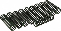 Value Collection - 15/32" OD, 0.055" Wire, 1-15/32" Free Length, Compression Spring - Spring Steel - Americas Industrial Supply