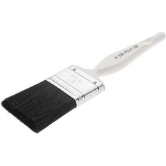 Value Collection - 2" Angled Nylon Varnish Brush - 2-1/2" Bristle Length, Plastic Handle - Americas Industrial Supply