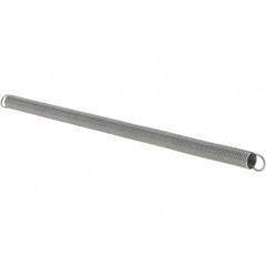 Value Collection - 1/4" OD, Steel Extension Spring - 0.4375 Lb/In Rating - Americas Industrial Supply