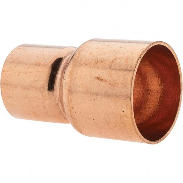 Value Collection - 1 x 3/4" Wrot Copper Pipe Reducer Coupling - C x C - Americas Industrial Supply
