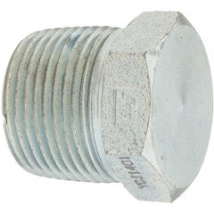 Value Collection - 1 Male Thread, Steel Industrial Pipe Hex Plug - MNPT - Americas Industrial Supply