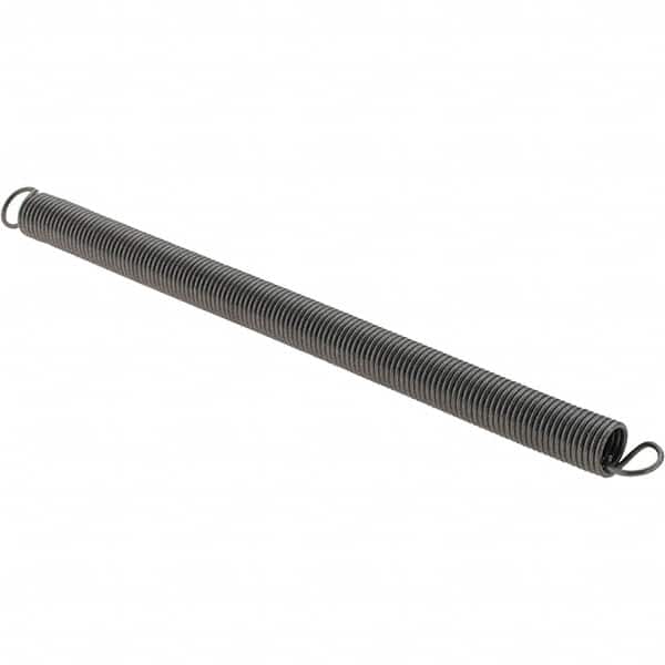 Value Collection - 1/4" OD, Steel Extension Spring - 0.8125 Lb/In Rating - Americas Industrial Supply