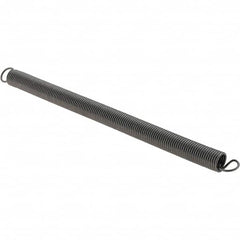 Value Collection - 1/4" OD, Steel Extension Spring - 0.8125 Lb/In Rating - Americas Industrial Supply