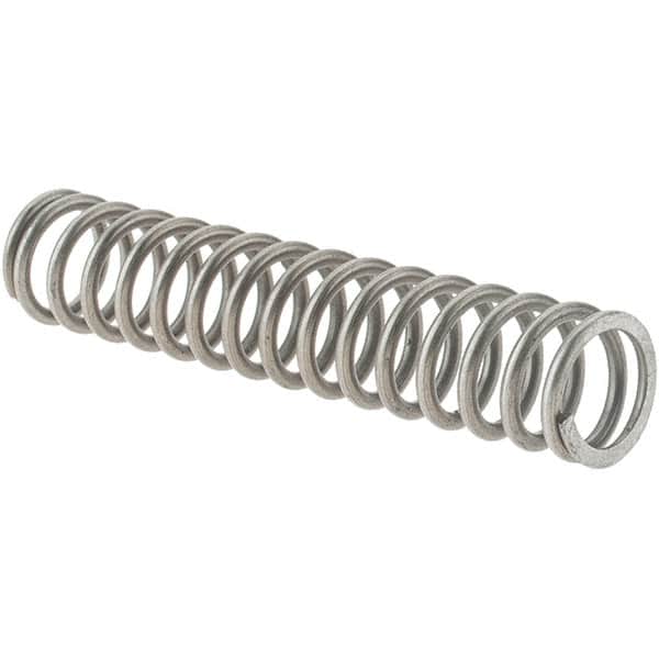 Value Collection - 1/2" OD, 0.063" Wire, Compression Spring - 18 Lb Spring Rating, Spring Steel - Americas Industrial Supply