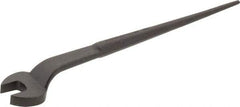 Proto - 11/16" Standard Spud Handle Open End Wrench - 12" OAL, Single End, Black Finish - Americas Industrial Supply