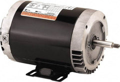 US Motors - 1/2 hp, ODP Enclosure, No Thermal Protection, 3,450 RPM, 575 Volt, 60 Hz, Three Phase Standard Efficient Motor - Size 56 Frame, C-Face Mount, 1 Speed, Ball Bearings, 0.9 Full Load Amps, B Class Insulation, CCW Lead End - Americas Industrial Supply