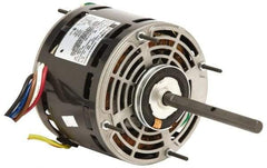 US Motors - 3/4 hp, OAO Enclosure, Auto Thermal Protection, 1,075 RPM, 208-230 Volt, 60 Hz, Industrial Electric AC/DC Motor - Size 48 Frame, Hub Mount, 5 Speed, Ball Bearings, 4.6 Full Load Amps, B Class Insulation, CCW Lead End - Americas Industrial Supply