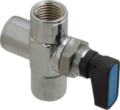 Aignep USA - 1/4" Pipe, Full Port, Brass Standard Ball Valve - Americas Industrial Supply