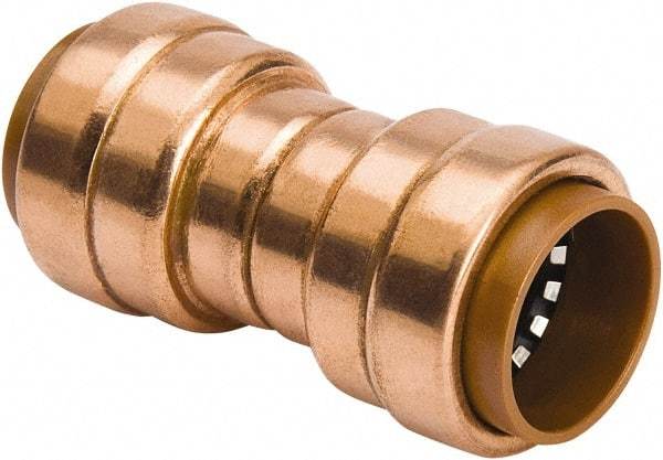 B&K Mueller - 3/4" Tube OD, Metal Push-to-Connect Tube Union - Tube to Tube Connection, 200 Max psi, Rubber O-Ring - Americas Industrial Supply