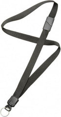 Ability One - Lanyards Material: Nylon Color: Black - Americas Industrial Supply