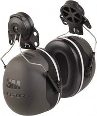 3M - Hard Hat Cap Mounted Black Foam Cushion Earmuffs - 31 NRR Rating - Americas Industrial Supply