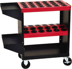Huot - 48 Tool Capacity, CAPTO C5 Taper ToolScoot CNC Tool Cart - Americas Industrial Supply
